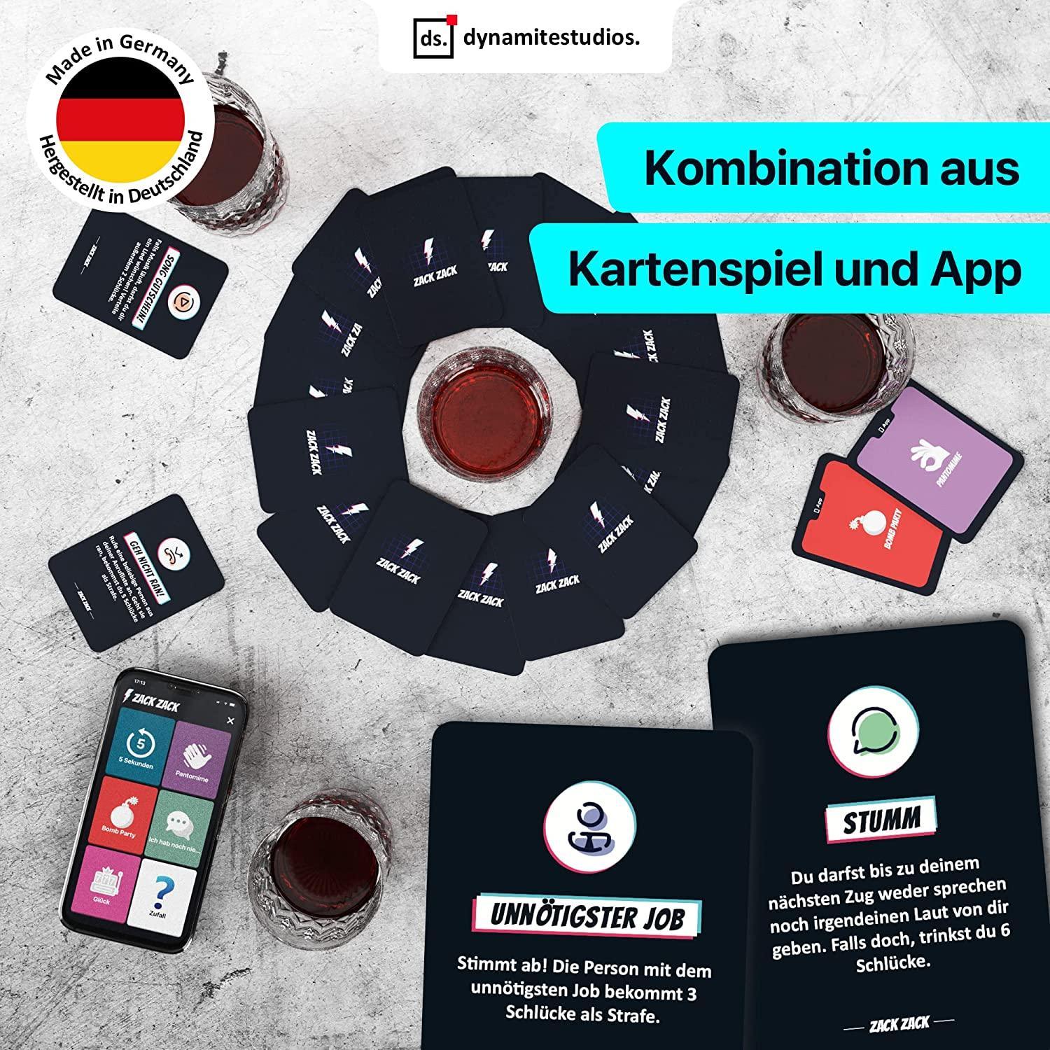 Zack Zack Kartenspiel - FestivalStuff
